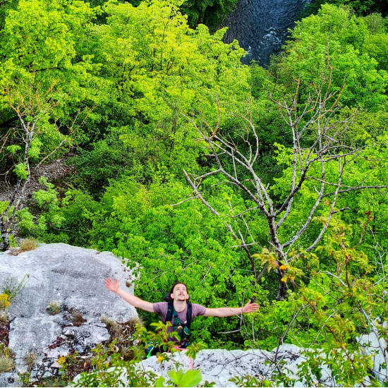 Sun's Gate (3B) - 9 lengths multi-pitch route in Vadu Crișului