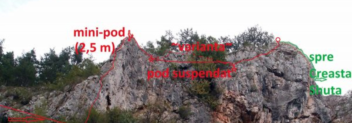 A new project for a new via ferrata area in Șuncuiuș A new project for a new via ferrata area in Șuncuiuș