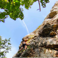 Alchemy - One long and beautiful escalade route suited for beginners