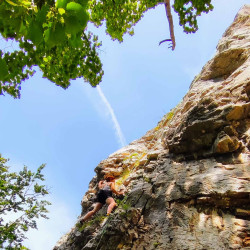 Alchemy - One long and beautiful escalade route suited for beginners