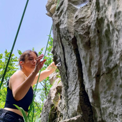 Alchemy - One long and beautiful escalade route suited for beginners