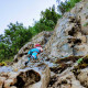 Ups & Wow - Two easy escalade routes suited for beginers and kids Ups & Wow - Two easy escalade routes suited for beginers and kids