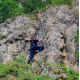 Ups & Wow - Two easy escalade routes suited for beginers and kids Ups & Wow - Two easy escalade routes suited for beginers and kids
