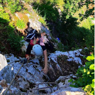Cheile Lazuri - Easy and relativelly long via ferrata