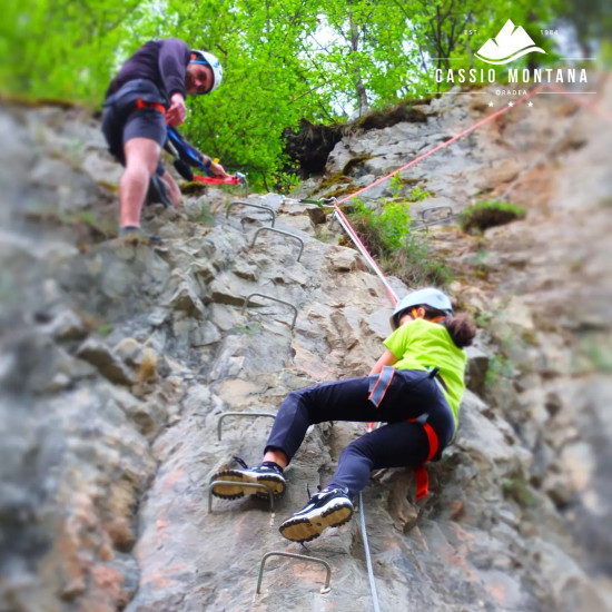 Piticot - Easy via ferrata route specially designed for kids Piticot - Easy via ferrata route specially designed for kids