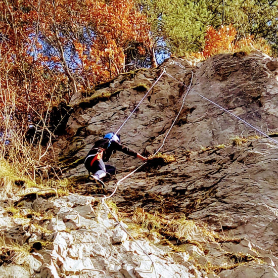 Piticot - Easy via ferrata route specially designed for kids Piticot - Easy via ferrata route specially designed for kids