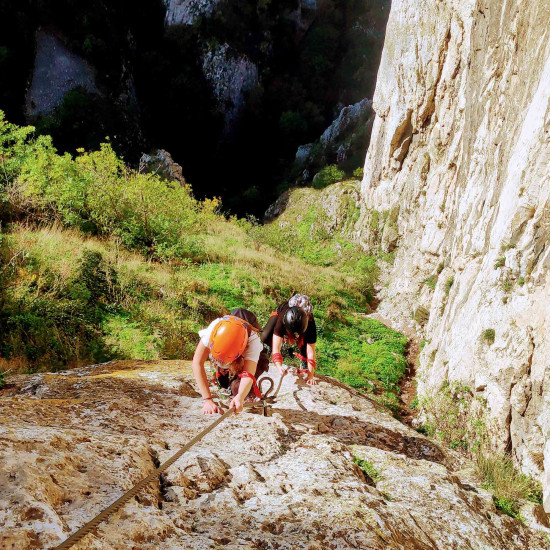 The Sharp Tower - Hiliod - Hili's Grotto - via ferrata Cheile Turzii The Sharp Tower - Hiliod - Hili's Grotto - via ferrata Cheile Turzii